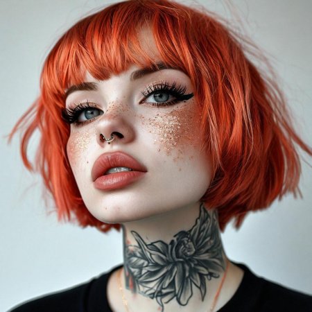 Девушка неформал