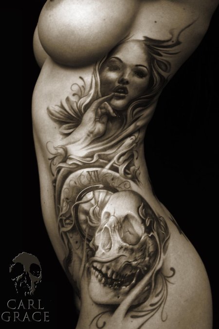 Каролина Грейс тату