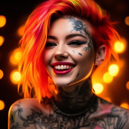 Девушка нефор