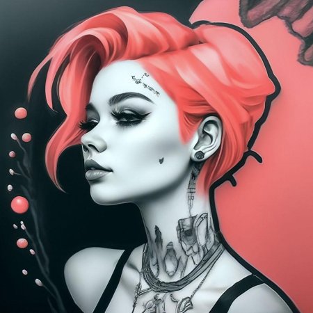 Девушка панк