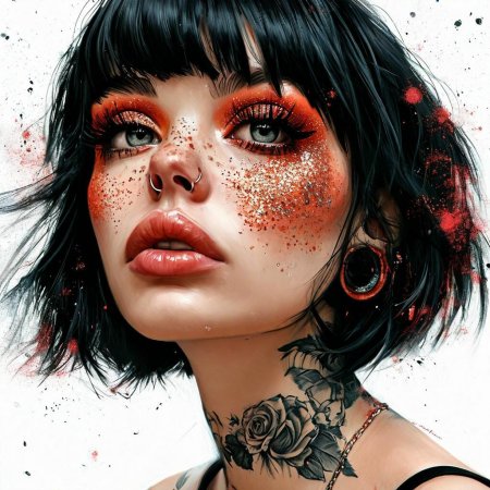 Красивая женщина