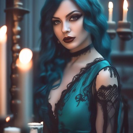 Девушка готика