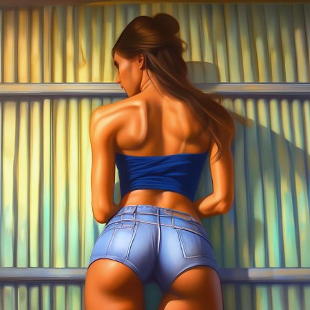 Худенькая попа