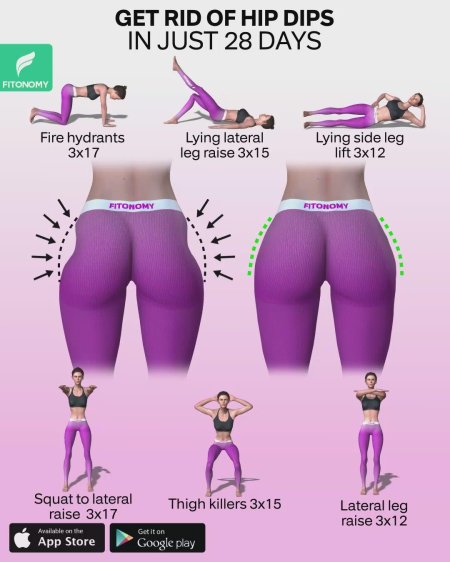 Занятия для увеличения бёдер