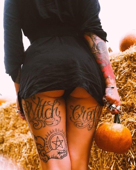 Наколки для девушек