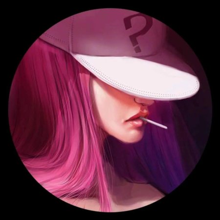 Крутая девушка арт