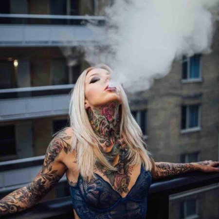 Тату модель Madison Skye