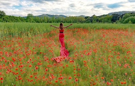 Фотосессия в поле