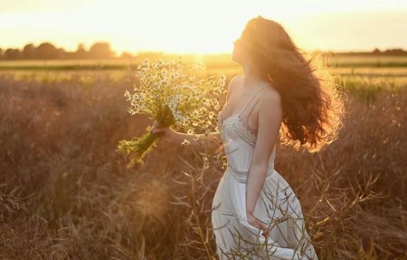 Девушка солнце