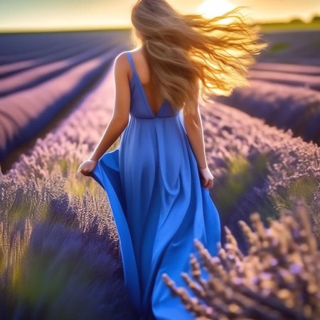 Фотосессия на лавандовом поле