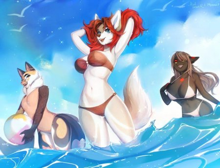 Фурри девушки фурротика