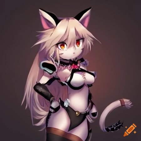 Furry cat girl