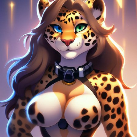 Фурри леопард