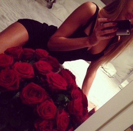 Букет блондинка