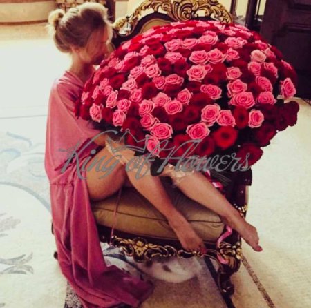 Букет роз для богатых девушек