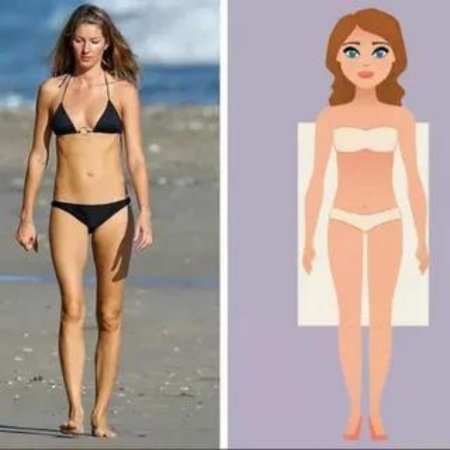 Джулия Робертс фигура прямоугольник