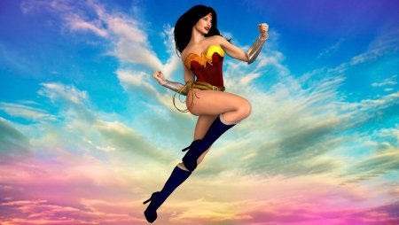 Супер фон с девушкой