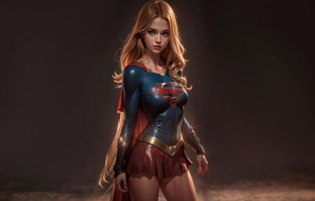 Supergirl art