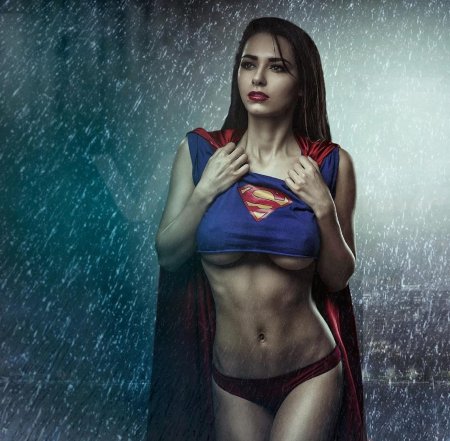 Меган Фокс Супермен 4к