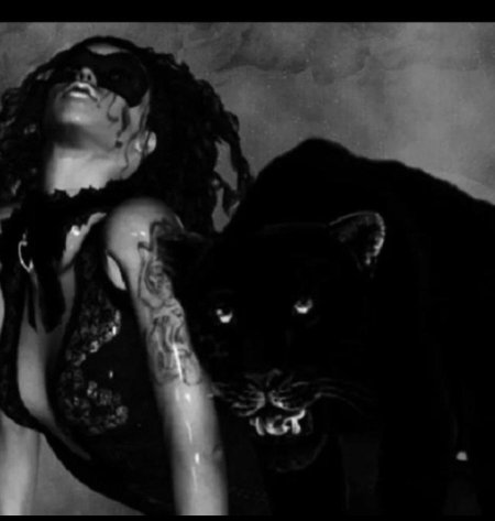 Девушка пантера