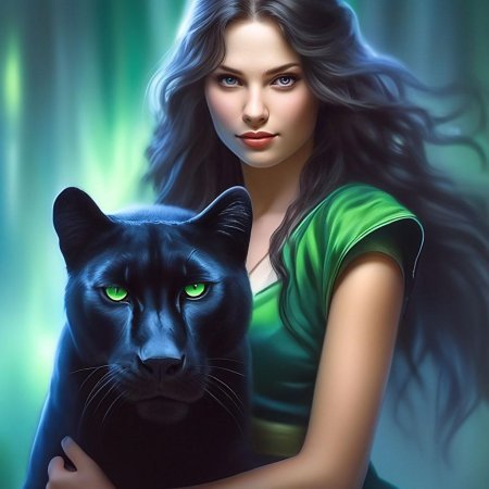 Женщина пантера