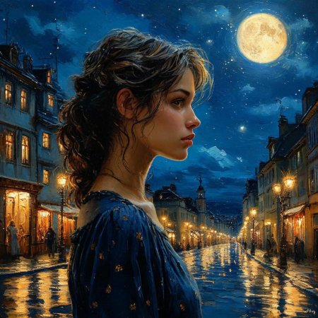 Ночная луна