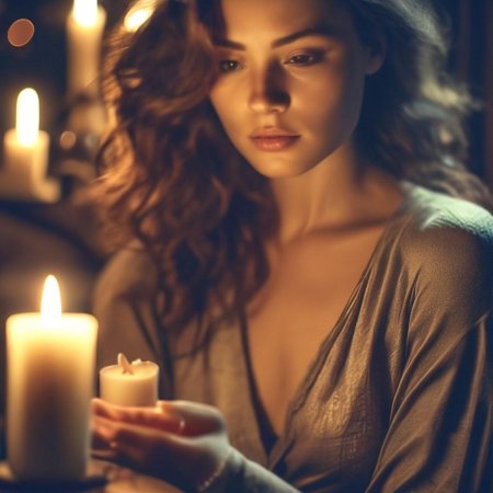 Свечи красивые