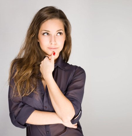 Думающая девушка