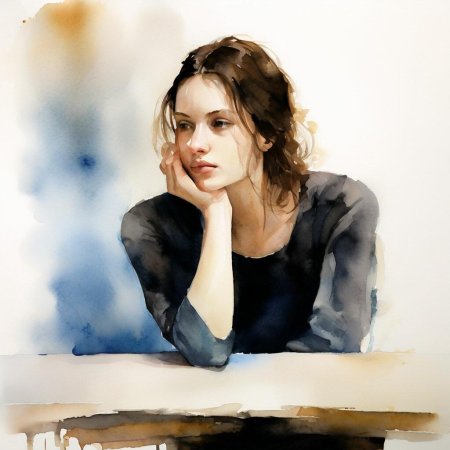 Акварельные портреты