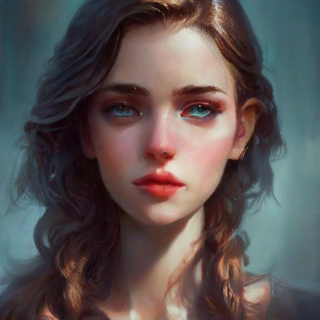 Девушка арт