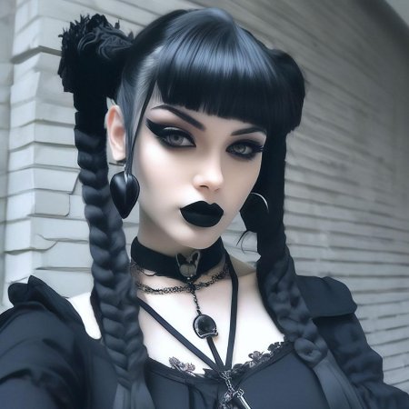 Готический макияж