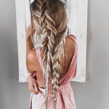 Французские косички Boxer-Braids