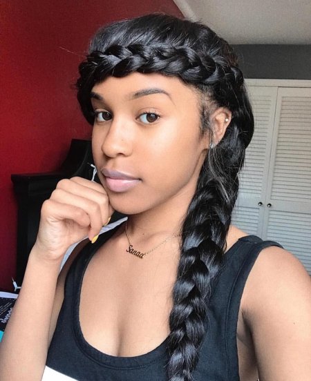 Черные косы