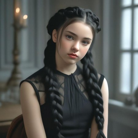 Прическа девушек