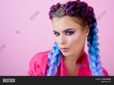 Канекалон на русые волосы