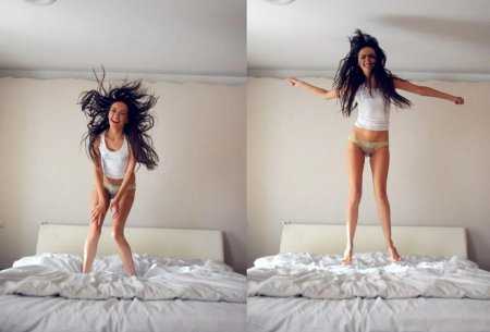 Растрепанная женщина