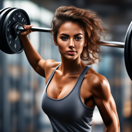 Накаченные красивые девушки