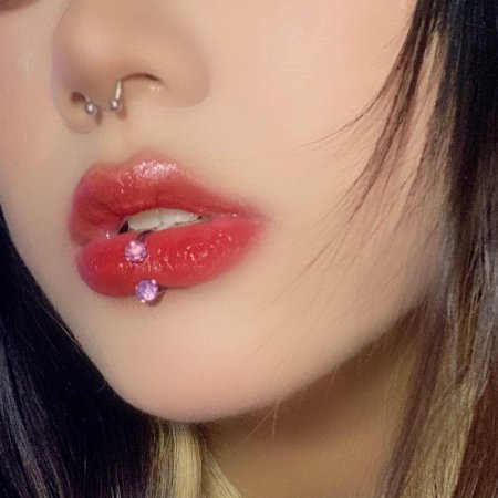 Круглые губы