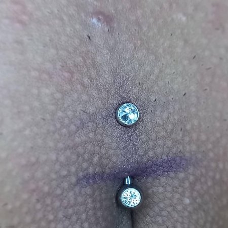 Интимный пирсинг кристина