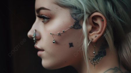 Пирсинг лица