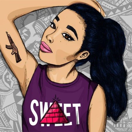 Картинки девушек в стиле свэг