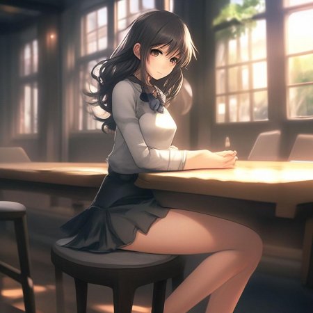 Тянка в юбке