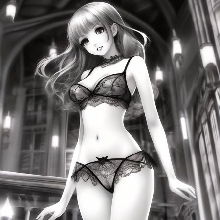 Аниме девушка красивая