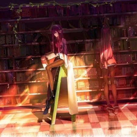 Аниме библиотекарь