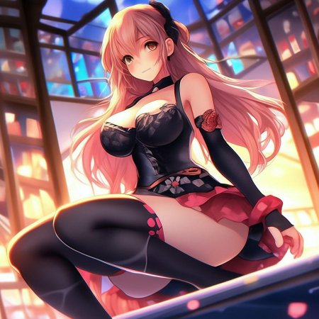 Аниме девочки с большими