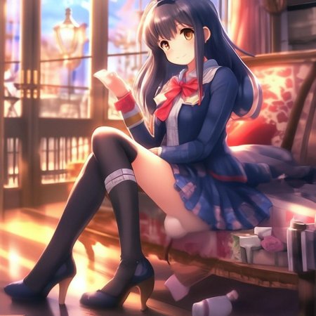 Аниме в чулках