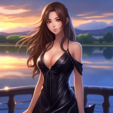 Грудь аниме девушки