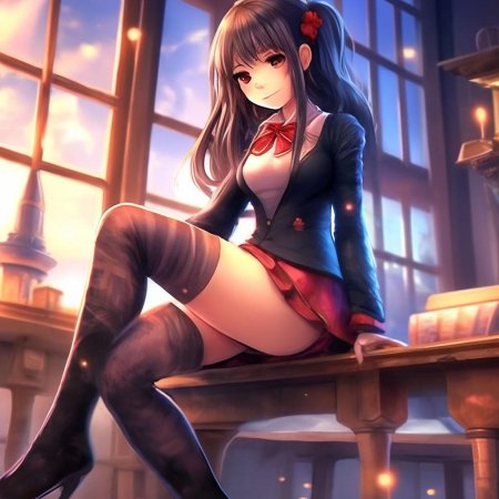 Аниме чулочки