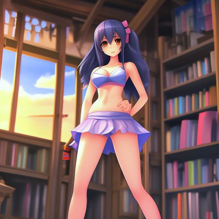 В стиле аниме