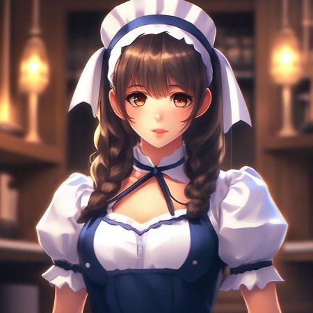 Аниме костюм горничной